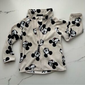 H&M Disney Mickey Mouse Fleece Jacket Toddler 2T